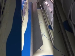 آلة تشكيل قشرة البيتزا الأوتوماتيكية عالية الإنتاج معدات إنتاج البيتزا